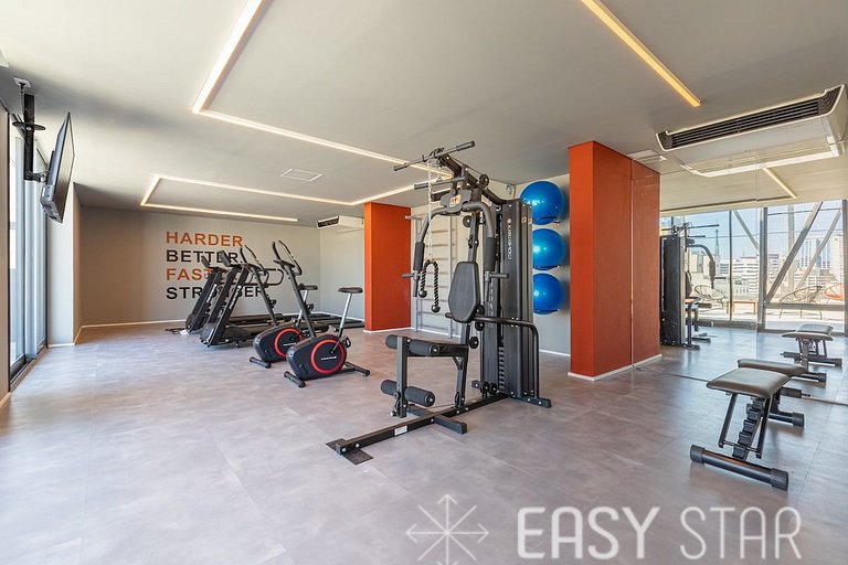 Easy Star - Studio no coração da Consolação com vista livre