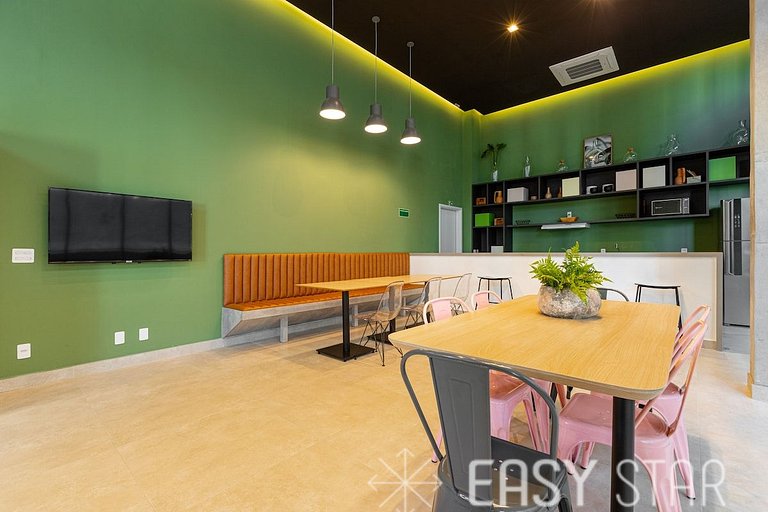 Easy Star - Studio no coração da Consolação com vista livre
