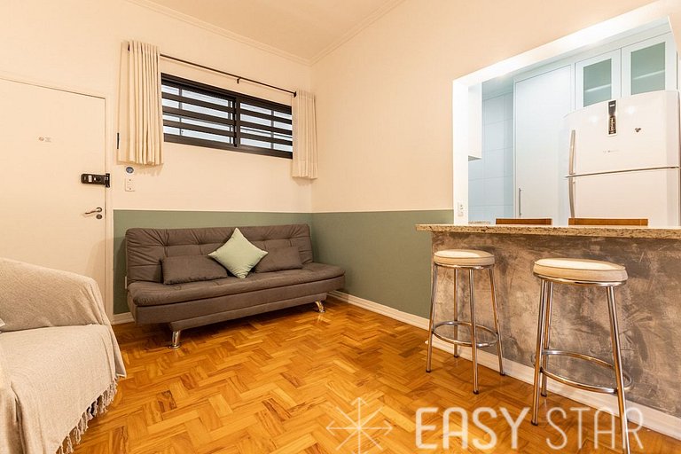 Easy Star - Confortavel apartamento 2 quartos no Paraiso - V