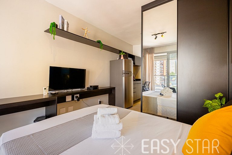 Easy Star - Studio encantador ao lado do Allianz Parque. - C