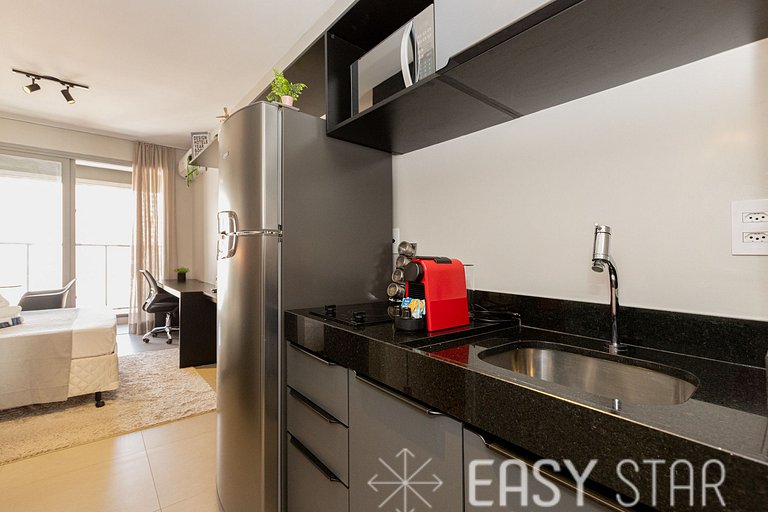 Easy Star - Studio encantador ao lado do Allianz Parque. - C