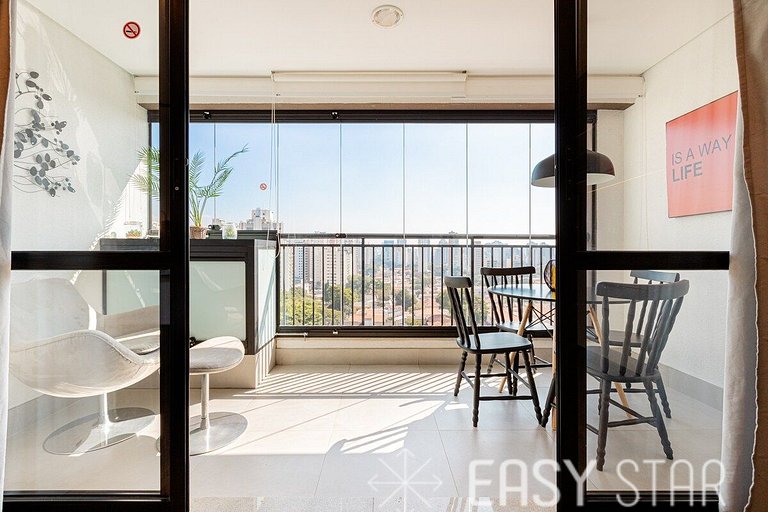 Easy Star - Studio deslumbrante no Campo belo - VR03H