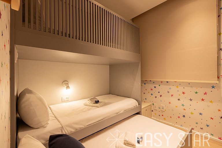 Luxuoso apartamento iluminado 2 quartos Pinheiros