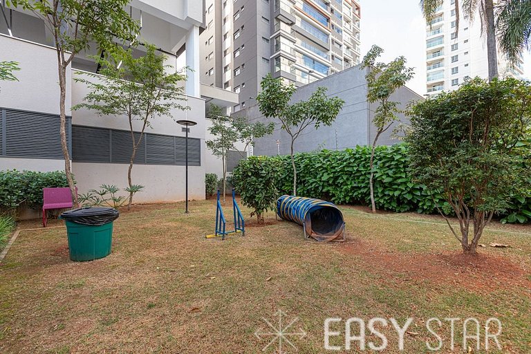 Luxuoso apartamento iluminado 2 quartos Pinheiros