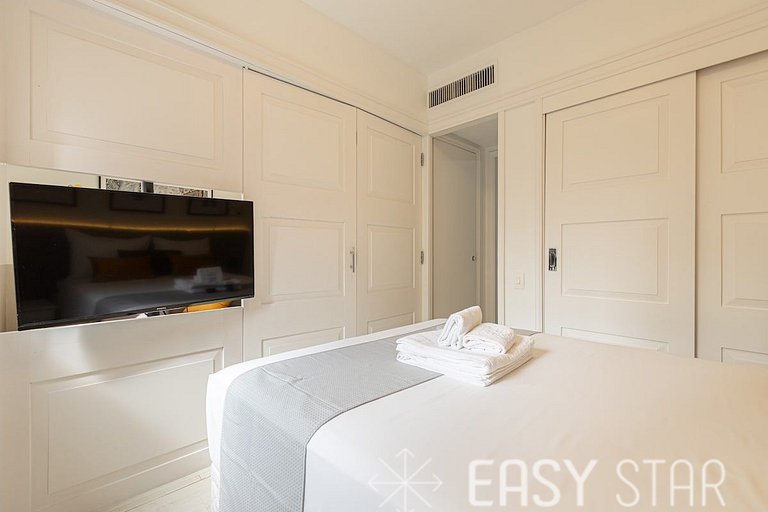 Easy Star - Lindo e aconchegante Flat no Jardins - WP01H