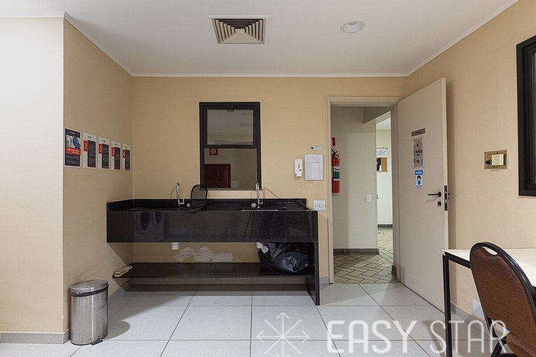 Easy Star - Lindo e aconchegante Flat no Jardins - WP01H