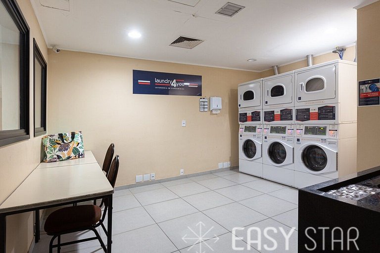 Easy Star - Lindo e aconchegante Flat no Jardins - WP01H