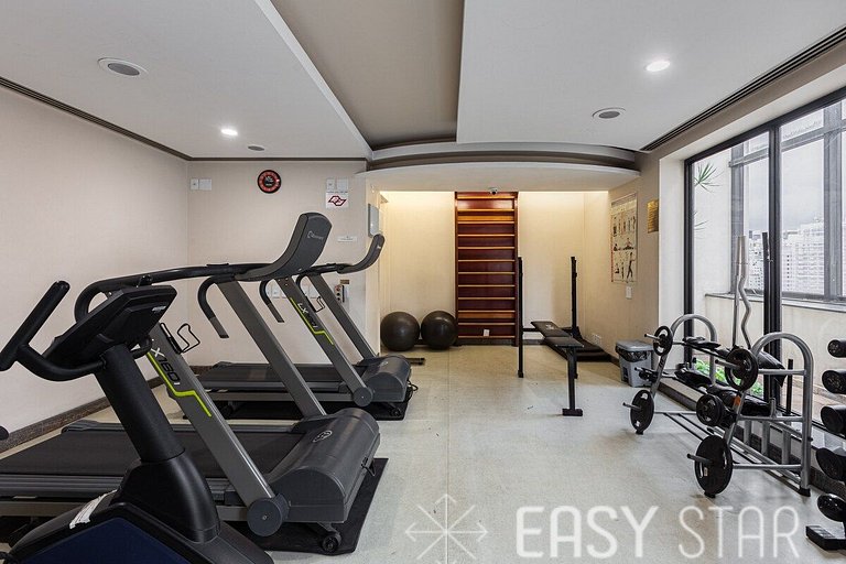 Easy Star - Lindo e aconchegante Flat no Jardins - WP01H