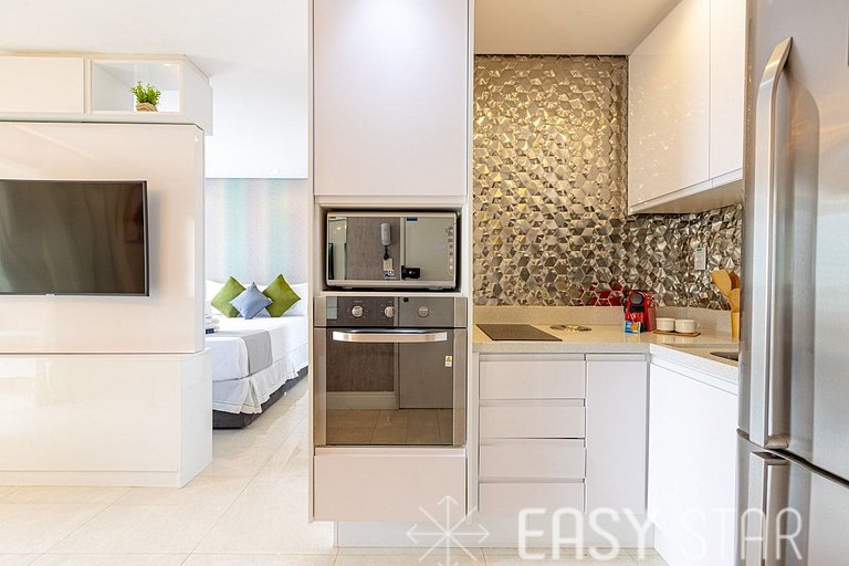 Easy Star - Lindo studio completo e iluminado - WV01H