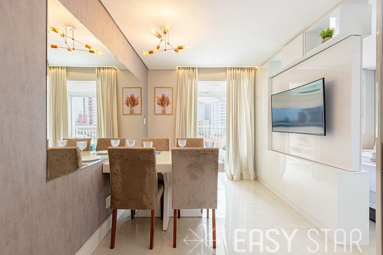 Easy Star - Lindo studio completo e iluminado - WV01H