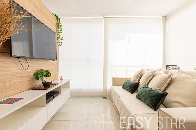 Easy Star - Lindo studio completo e iluminado - WV01H