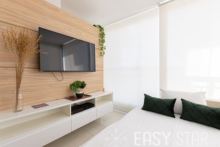 Easy Star - Lindo studio completo e iluminado - WV01H