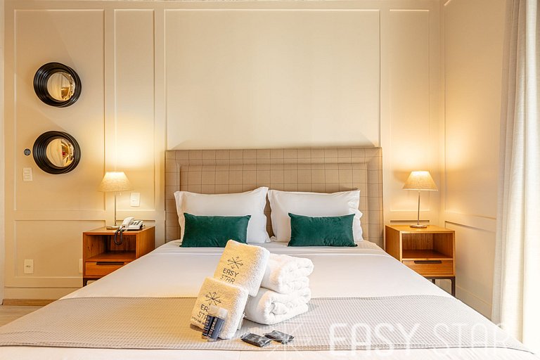Easy Star - Flat Sofisticado no Jardins - WT02G