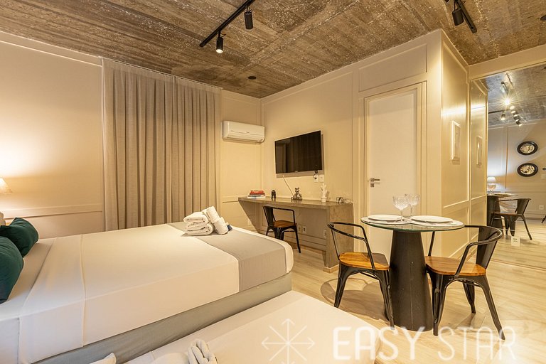 Easy Star - Flat Sofisticado no Jardins - WT02G