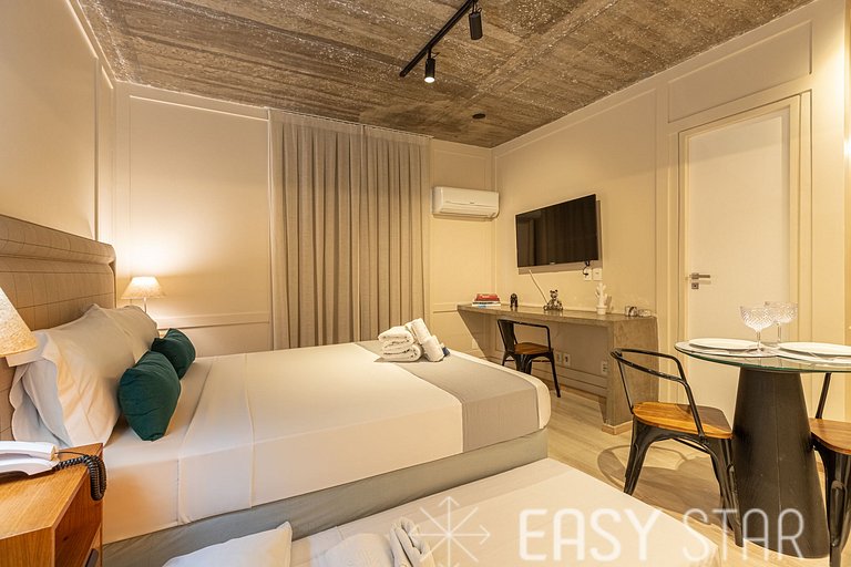 Easy Star - Flat Sofisticado no Jardins - WT02G