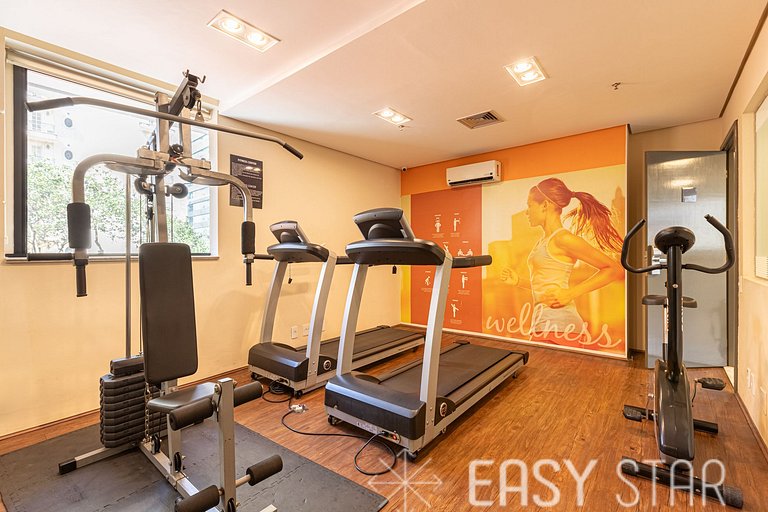 Easy Star - Flat Sofisticado no Jardins - WT02G