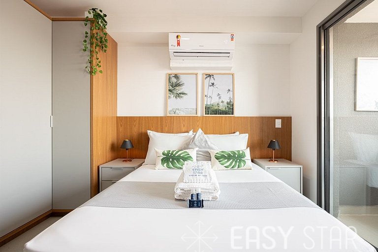 Easy Star - Studio com linda vista - XW01H