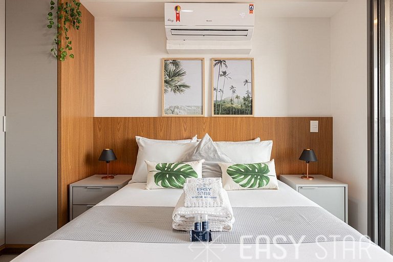 Easy Star - Studio com linda vista - XW01H