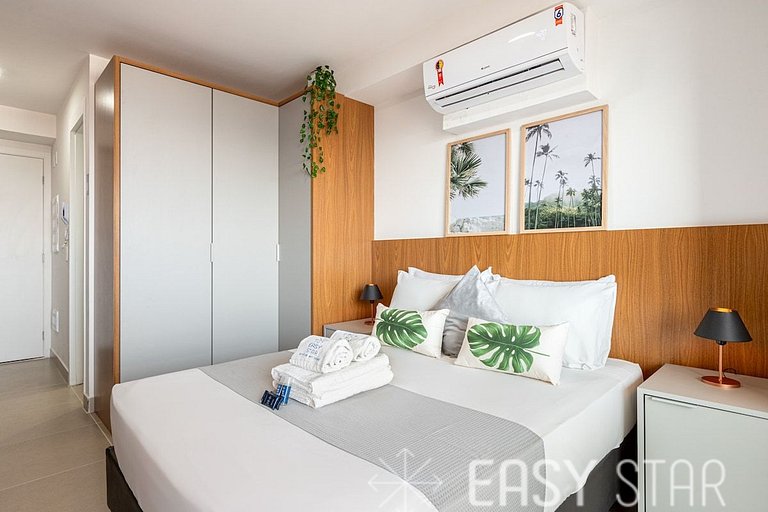 Easy Star - Studio com linda vista - XW01H