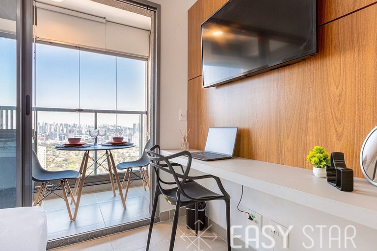 Easy Star - Studio com linda vista - XW01H