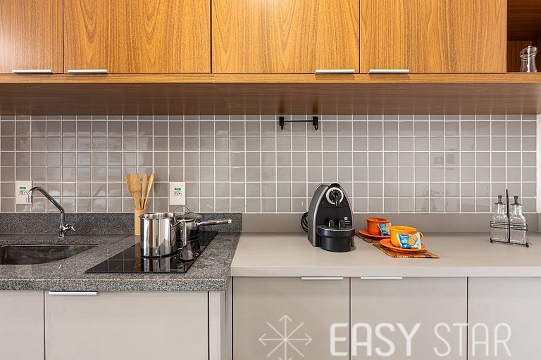 Easy Star - Studio com linda vista - XW01H