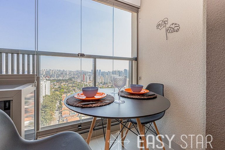 Easy Star - Studio com linda vista - XW01H