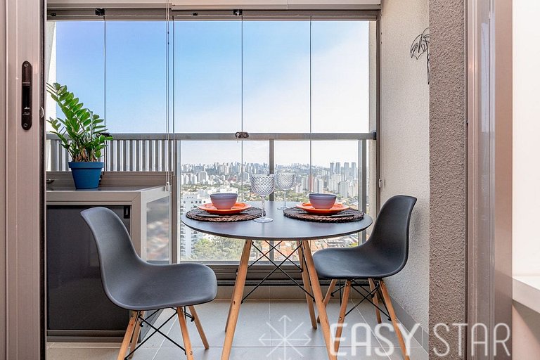 Easy Star - Studio com linda vista - XW01H