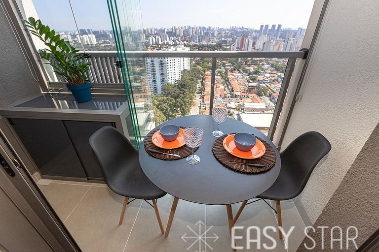 Easy Star - Studio com linda vista - XW01H