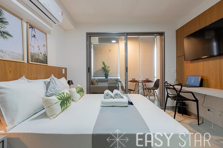 Easy Star - Studio com linda vista - XW01H