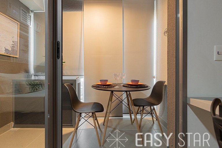Easy Star - Studio com linda vista - XW01H