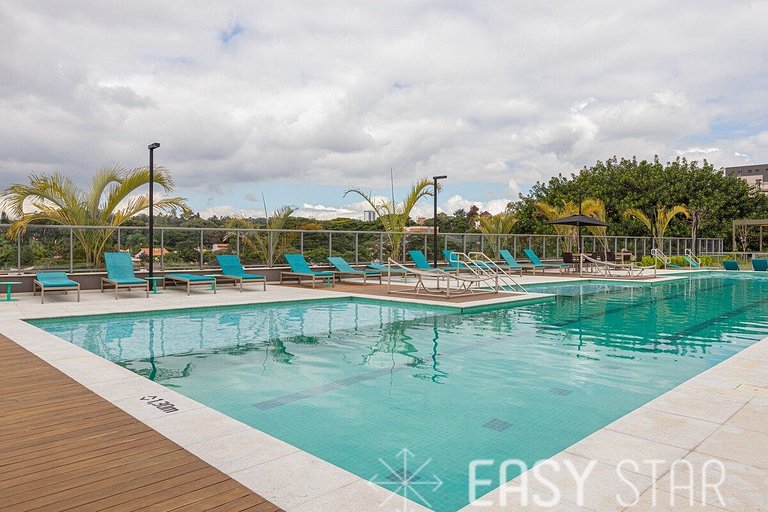Easy Star - Studio com linda vista - XW01H