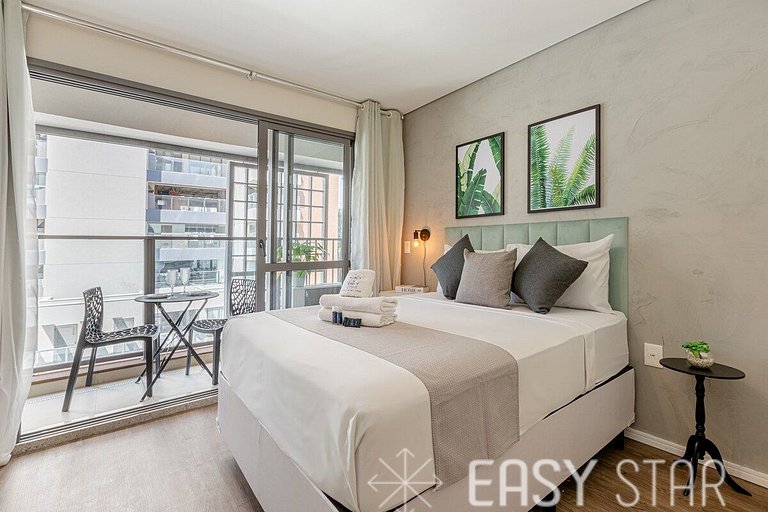 Easy Star - Estudio luminoso y completo en Brooklin - YD01H