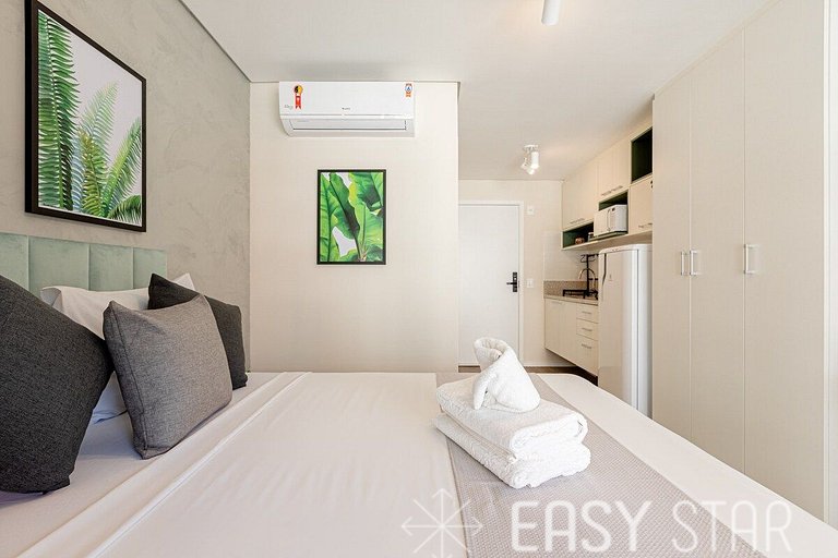 Easy Star - Bright and Fully Equipped Studio in Brooklin - Y