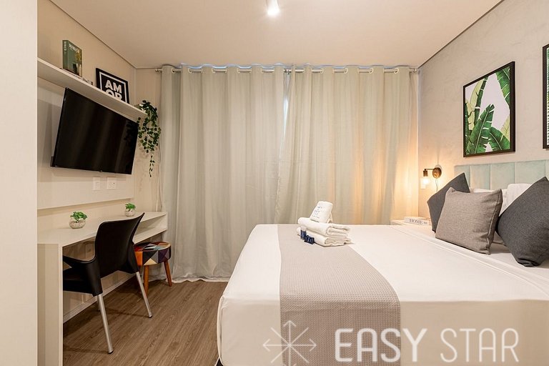 Easy Star - Estudio luminoso y completo en Brooklin - YD01H