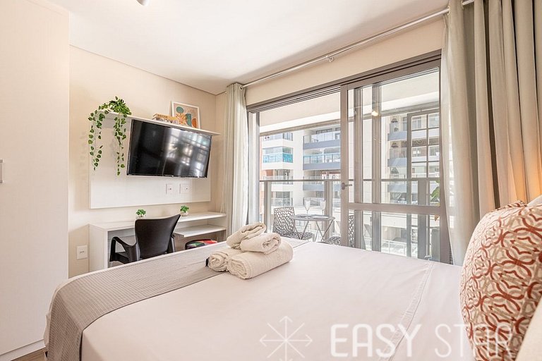 Easy Star - Studio encantador com piscina no Brooklin! - YH0