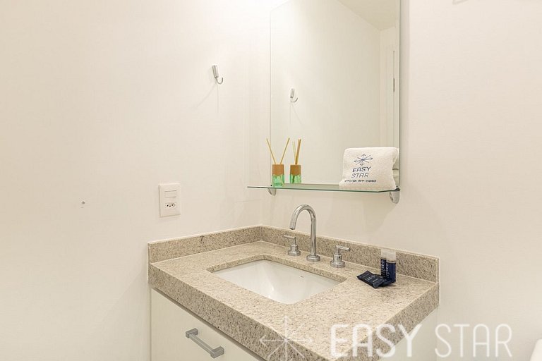 Easy Star - Studio encantador com piscina no Brooklin! - YH0