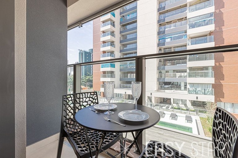 Easy Star - Studio encantador com piscina no Brooklin! - YH0