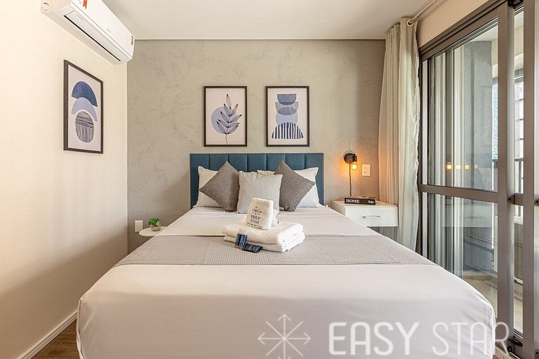 Easy Star - Studio aconchegante no Brooklin - YH03H
