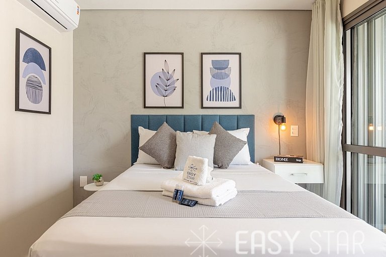 Easy Star – Acogedor estudio en Brooklin – YH03H