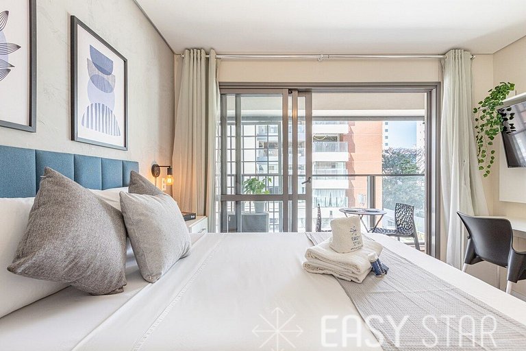 Easy Star – Acogedor estudio en Brooklin – YH03H