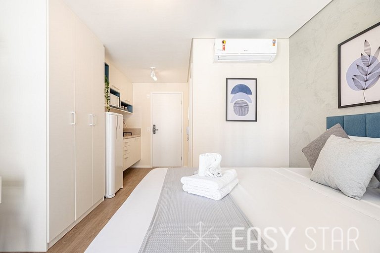 Easy Star - Studio aconchegante no Brooklin - YH03H