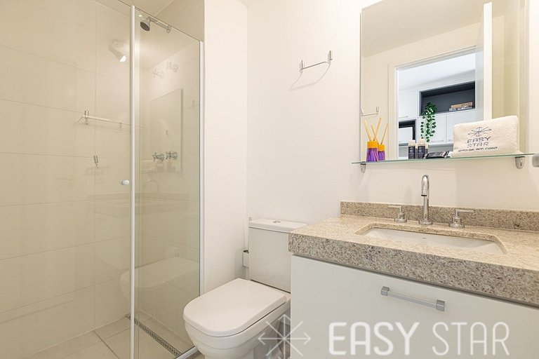 Easy Star - Studio aconchegante no Brooklin - YH03H