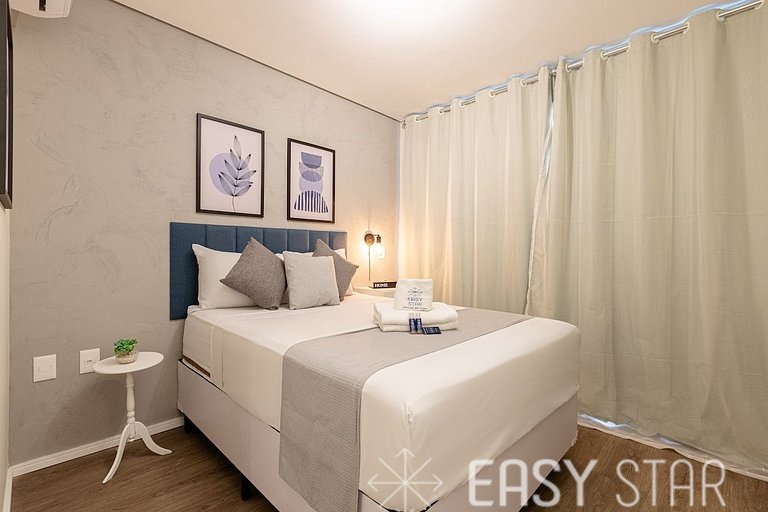 Easy Star – Acogedor estudio en Brooklin – YH03H