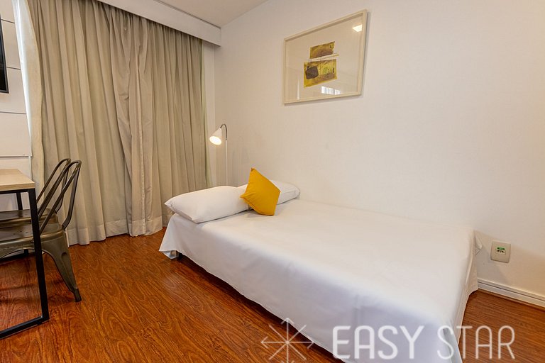Easy Star – Flat Acogedor y Luminoso en Vila Olímpia – MH02H