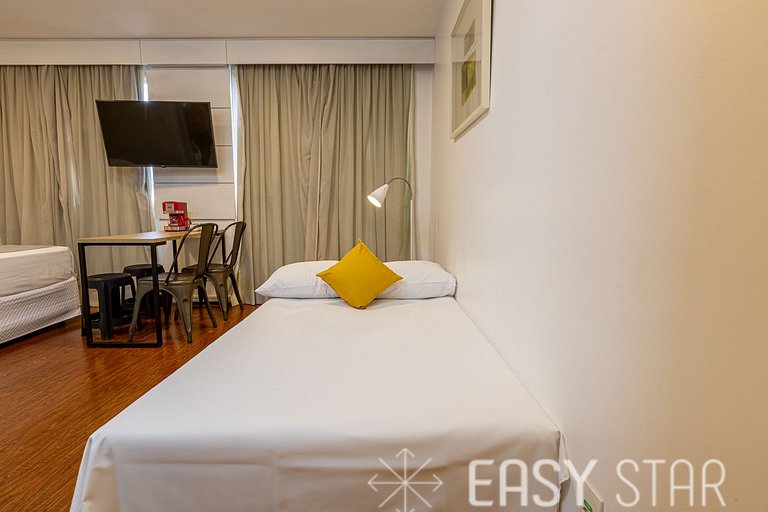 Easy Star – Flat Acogedor y Luminoso en Vila Olímpia – MH02H