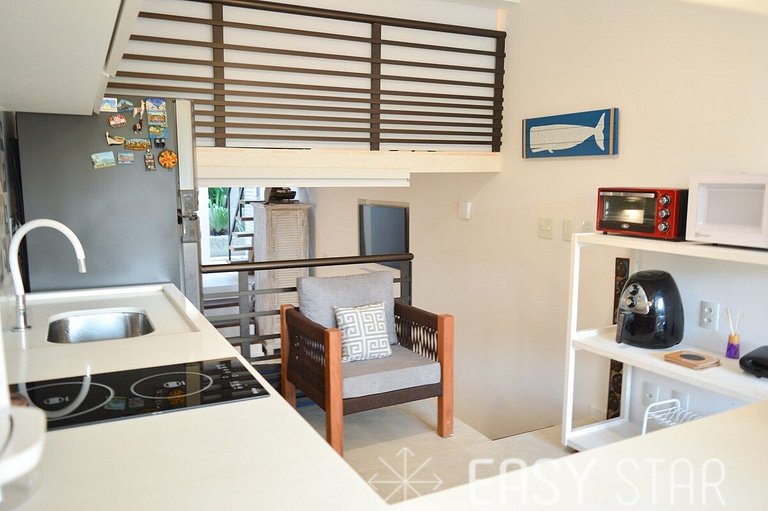 Easy Star - Flat aconchegante na Barra do Una - YS01H