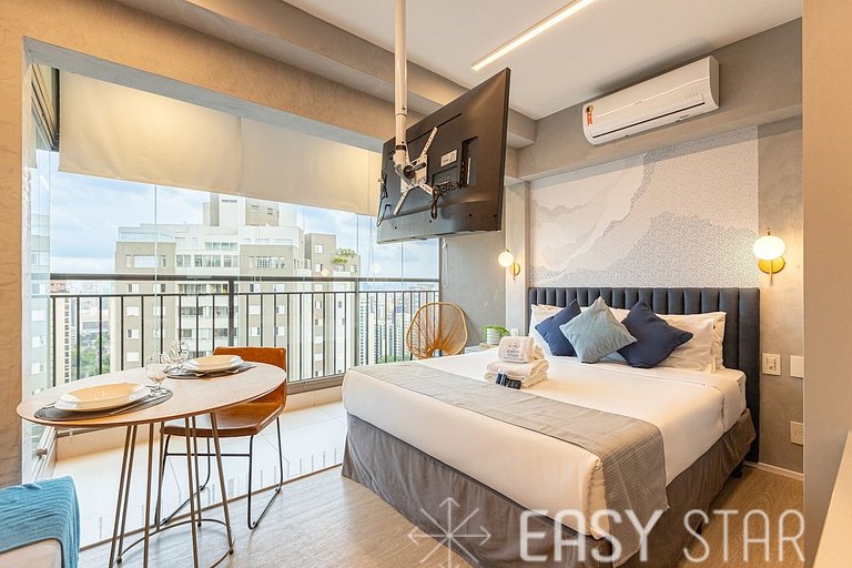 Easy Star - Studio fabuloso em Moema - YS05H