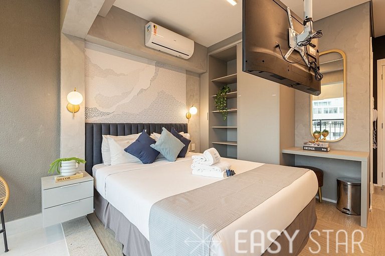 Easy Star - Studio fabuloso em Moema - YS05H