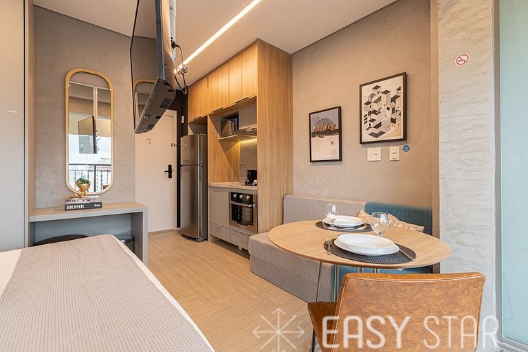 Easy Star - Studio fabuloso em Moema - YS05H