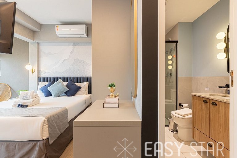 Easy Star - Studio fabuloso em Moema - YS05H